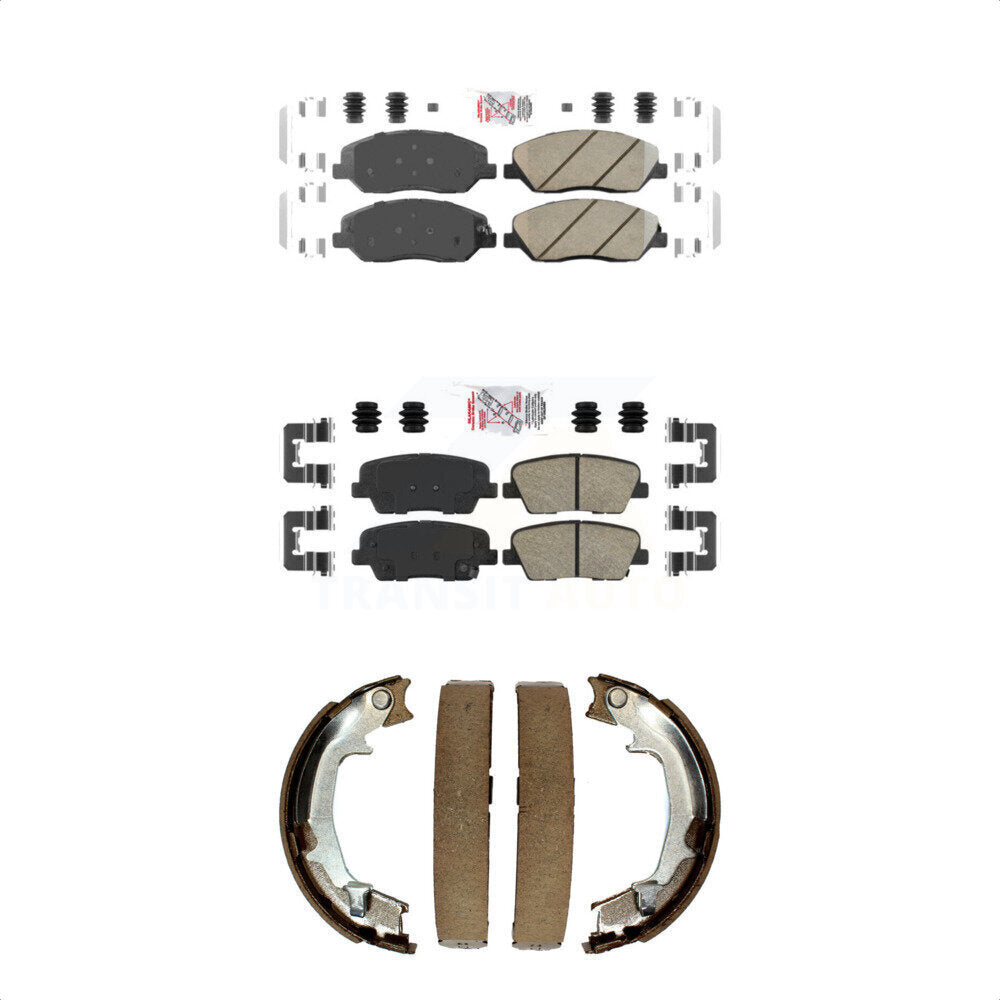 Transit Auto KNN-100819 Disc Brake Pad for 2006-2014 Kia Sedona, Hyundai Entourage - Front and Rear