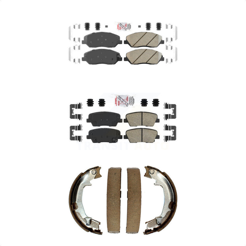 Transit Auto KNN-100819 Disc Brake Pad for 2006-2014 Kia Sedona, Hyundai Entourage - Front and Rear