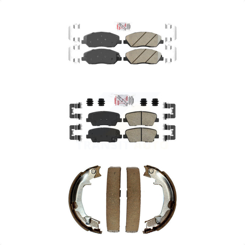 Transit Auto KNN-100820 Disc Brake Pad for 2006-2014 Kia Sedona, Hyundai Entourage - Front and Rear