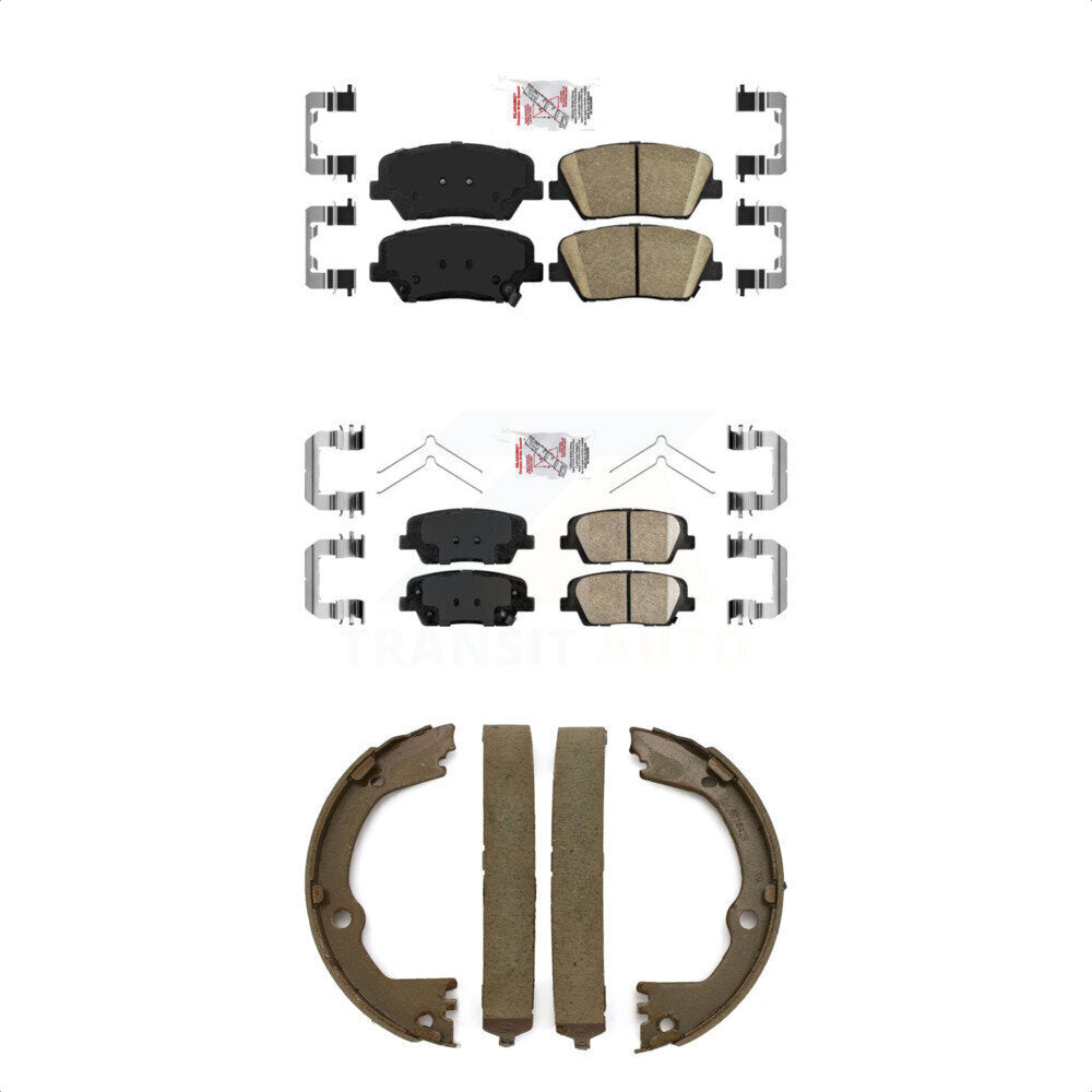 Transit Auto KNN-100833 Disc Brake Pad for 2014-2015 Kia Sorento - Front and Rear