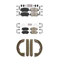 Transit Auto KNN-100834 Disc Brake Pad for 2014-2015 Kia Sorento - Front and Rear