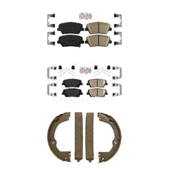 Transit Auto KNN-100835 Disc Brake Pad for 2014-2015 Kia Sorento - Front and Rear