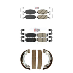 Transit Auto KNN-100840 Disc Brake Pad for 2006-2007 Hyundai Entourage, Kia Sedona - Front and Rear