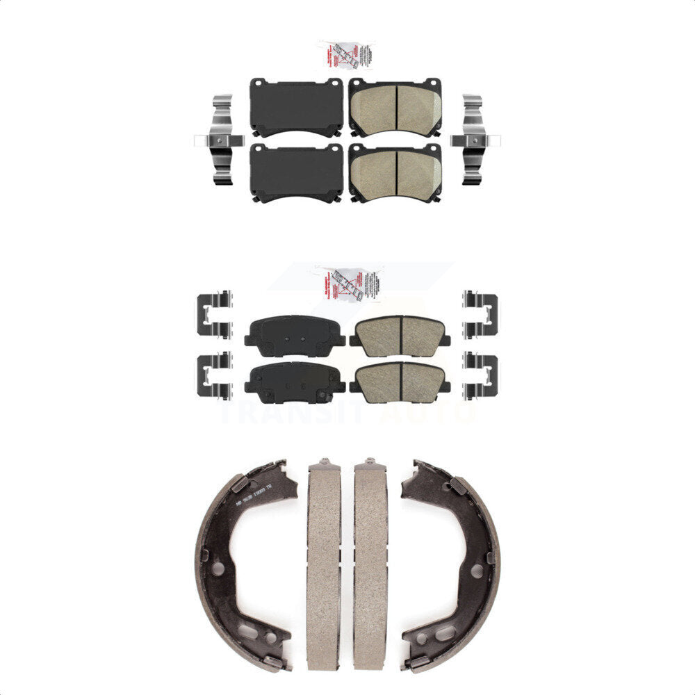 Transit Auto KNN-100841 Disc Brake Pad for 2009-2011 Hyundai Equus, Hyundai Genesis - Front and Rear