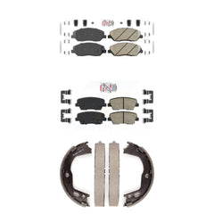 Transit Auto KNN-100842 Disc Brake Pad for 2009-2010 Hyundai Genesis - Front and Rear