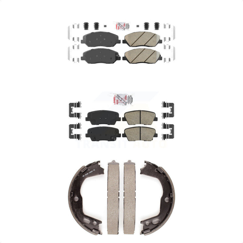 Transit Auto KNN-100842 Disc Brake Pad for 2009-2010 Hyundai Genesis - Front and Rear