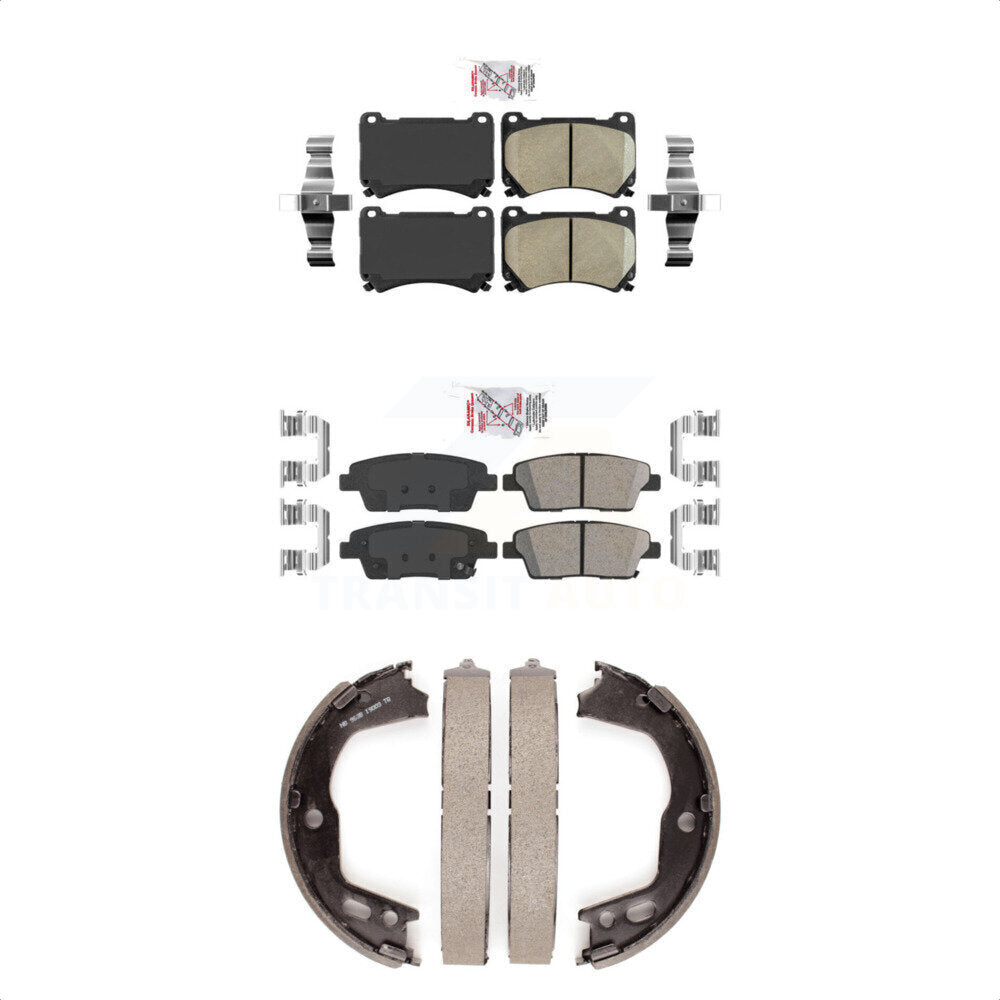Transit Auto KNN-100847 Disc Brake Pad for 2010-2014 Hyundai Genesis - Front and Rear