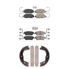 Transit Auto KNN-100849 Disc Brake Pad for 2010-2012 Hyundai Genesis - Front and Rear