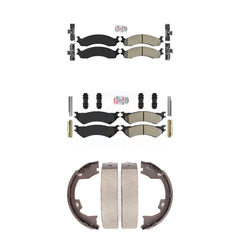 Transit Auto KNN-100865 Disc Brake Pad for 2005-2007 Ford E-250, Ford E-350 Super Duty, Ford E-350 Club Wagon - Front and Rear