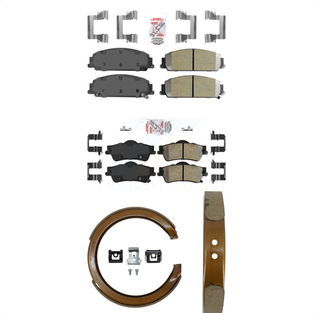 Transit Auto KNN-100870 Disc Brake Pad for 2008-2009 Pontiac G8 - Front and Rear