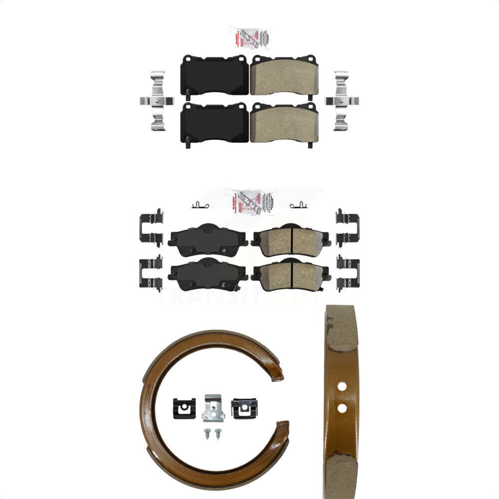 Transit Auto KNN-100871 Disc Brake Pad for 2009 Pontiac G8 - Front and Rear