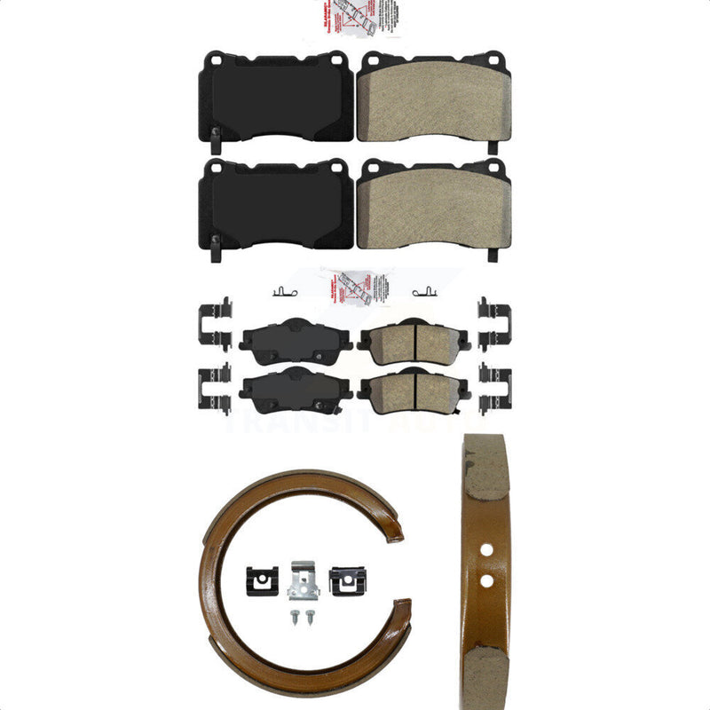 Transit Auto KNN-100872 Disc Brake Pad for 2009 Pontiac G8 - Front and Rear