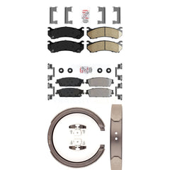 Transit Auto KNN-100883 Disc Brake Pad for 2007 Chevrolet Silverado 1500 - Front and Rear