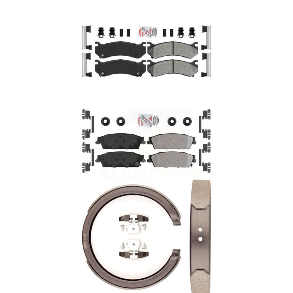Transit Auto KNN-100884 Disc Brake Pad for 2007 Chevrolet Silverado 1500 - Front and Rear