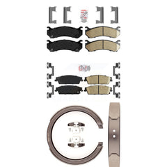 Transit Auto KNN-100885 Disc Brake Pad for 2007 Chevrolet Silverado 1500 - Front and Rear
