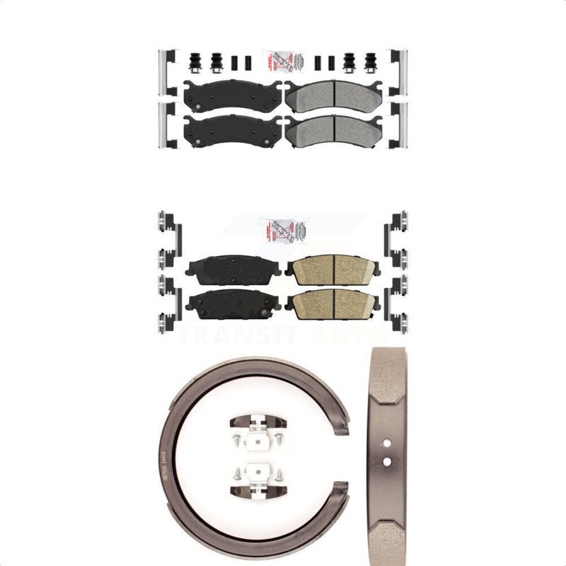 Transit Auto KNN-100886 Disc Brake Pad for 2007 Chevrolet Silverado 1500 - Front and Rear