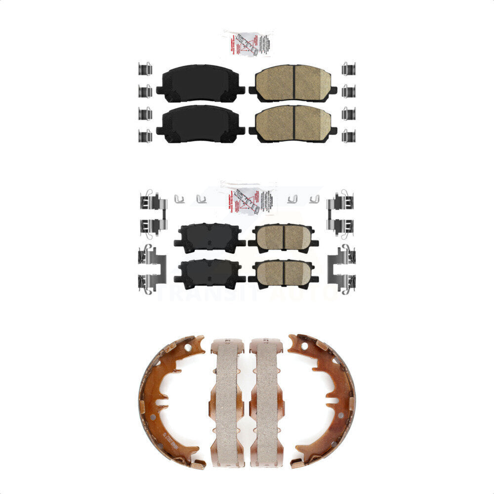 Transit Auto KNN-100888 Disc Brake Pad for 2004-2007 Toyota Highlander - Front and Rear