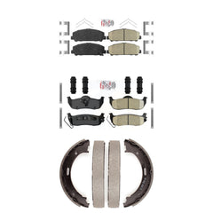 Transit Auto KNN-100889 Disc Brake Pad for 2006-2014 Nissan TITAN, Nissan Armada - Front and Rear