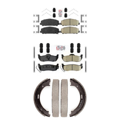 Transit Auto KNN-100890 Disc Brake Pad for 2006-2014 Nissan TITAN, Nissan Armada - Front and Rear