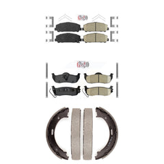 Transit Auto KNN-100891 Disc Brake Pad for 2006-2014 Nissan TITAN, Nissan Armada - Front and Rear