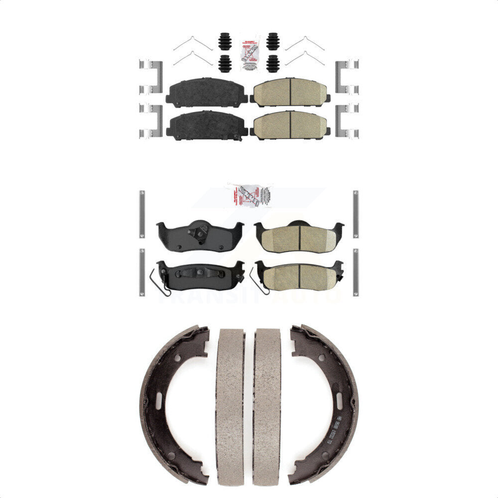 Transit Auto KNN-100892 Disc Brake Pad for 2006-2014 Nissan TITAN, Nissan Armada - Front and Rear