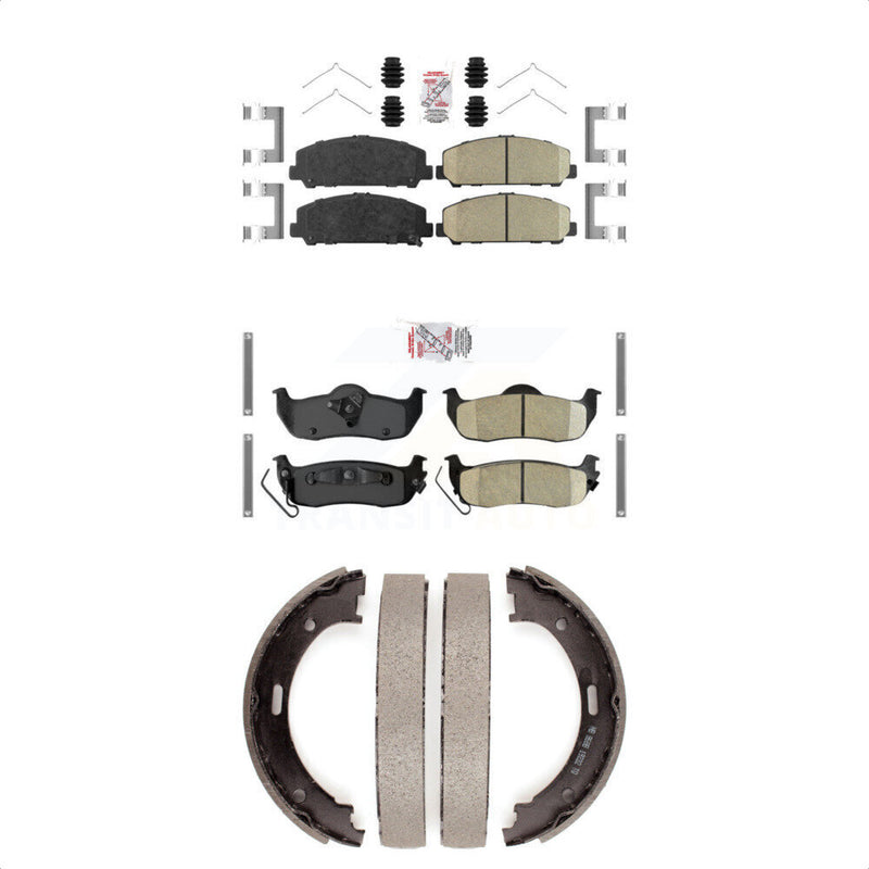 Transit Auto KNN-100892 Disc Brake Pad for 2006-2014 Nissan TITAN, Nissan Armada - Front and Rear