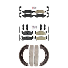 Transit Auto KNN-100895 Disc Brake Pad for 2004-2007 Nissan Armada, INFINITI QX56, Nissan TITAN - Front and Rear