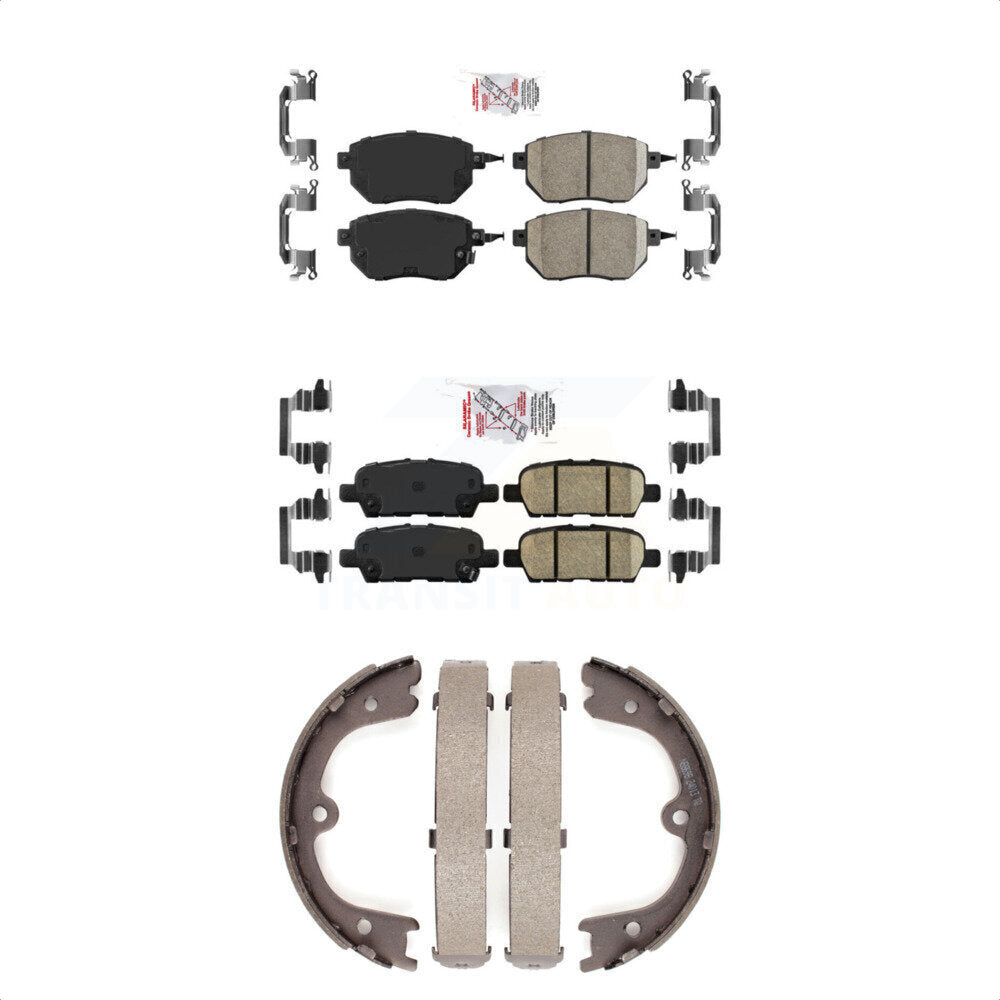 Transit Auto KNN-100897 Disc Brake Pad for 2009-2012 Nissan Murano - Front and Rear