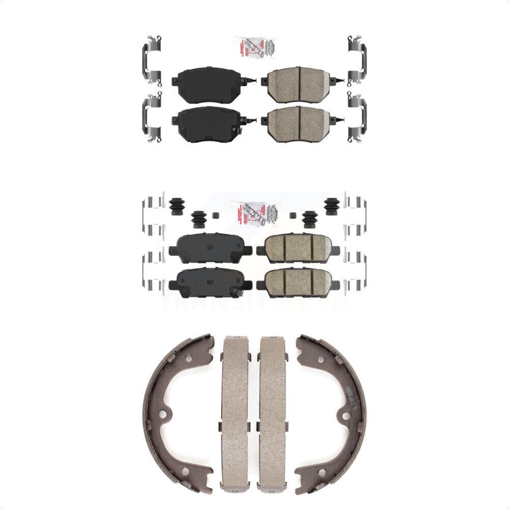 Transit Auto KNN-100900 Disc Brake Pad for 2009-2012 Nissan Murano - Front and Rear