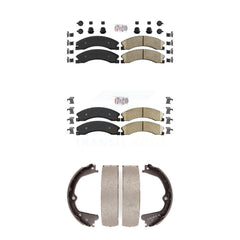 Transit Auto KNN-100911 Disc Brake Pad for 2012-2019 Nissan TITAN XD, Nissan NV1500 and More - Front and Rear
