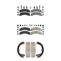 Transit Auto KNN-100913 Disc Brake Pad for 2012-2019 Nissan TITAN XD, Nissan NV1500 and More - Front and Rear