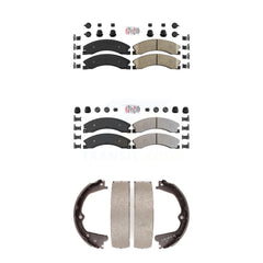 Transit Auto KNN-100914 Disc Brake Pad for 2012-2019 Nissan TITAN XD, Nissan NV1500 and More - Front and Rear