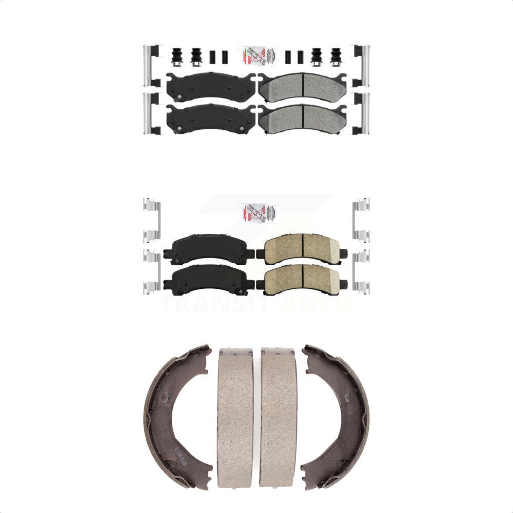 Transit Auto KNN-100916 Disc Brake Pad for 2003-2005 Chevrolet Express 2500, GMC Savana 2500 - Front and Rear