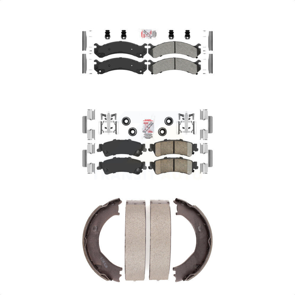 Transit Auto KNN-100923 Disc Brake Pad for 2001 GMC Sierra 3500 - Front and Rear