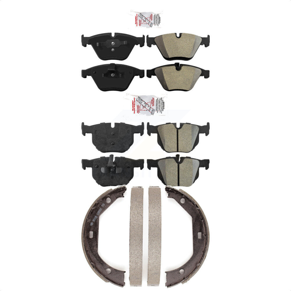 Transit Auto KNN-100925 Disc Brake Pad for 2007-2013 BMW 335i, BMW X1 and More - Front and Rear