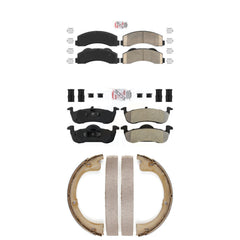 Transit Auto KNN-100931 Disc Brake Pad for 2010-2017 Ford Expedition, Lincoln Navigator - Front and Rear