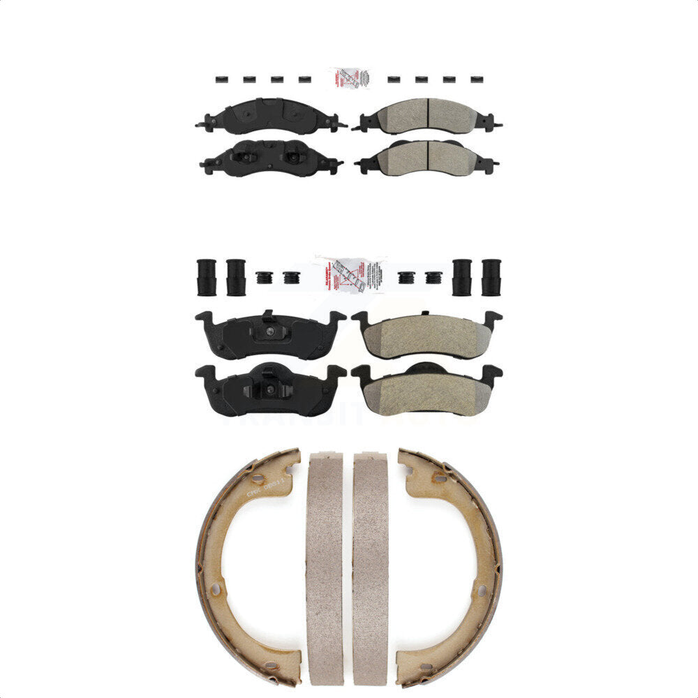 Transit Auto KNN-100932 Disc Brake Pad for 2007-2009 Ford Expedition, Lincoln Navigator - Front and Rear