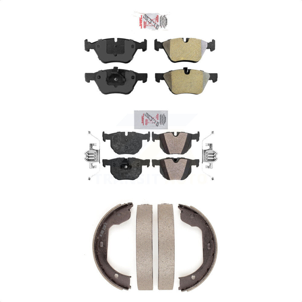 Transit Auto KNN-100934 Disc Brake Pad for 2004-2007 BMW 525i - Front and Rear