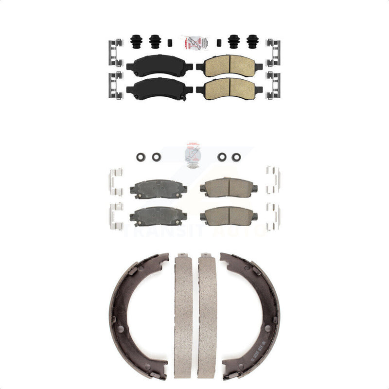 Transit Auto KNN-100940 Disc Brake Pad for 2007-2017 GMC Acadia Limited, Chevrolet Traverse and More - Front and Rear