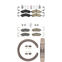Transit Auto KNN-100942 Disc Brake Pad for 2002-2006 Isuzu Ascender, Saab 9-7x and More - Front and Rear