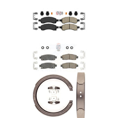 Transit Auto KNN-100946 Disc Brake Pad for 2006-2009 Isuzu Ascender, Buick Rainier and More - Front and Rear