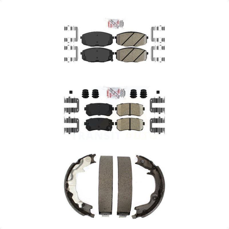 Transit Auto KNN-100949 Disc Brake Pad for 2010-2013 Kia Forte, Kia Forte Koup - Front and Rear