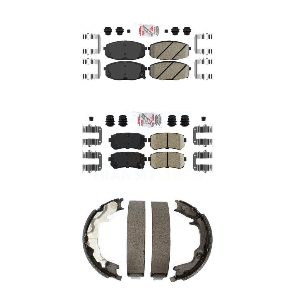 Transit Auto KNN-100950 Disc Brake Pad for 2010-2013 Kia Forte, Kia Forte Koup - Front and Rear