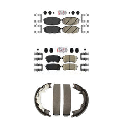 Transit Auto KNN-100950 Disc Brake Pad for 2010-2013 Kia Forte, Kia Forte Koup - Front and Rear