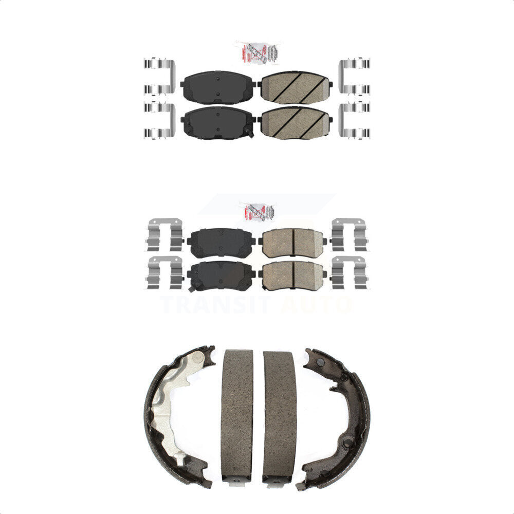 Transit Auto KNN-100951 Disc Brake Pad for 2010-2013 Kia Forte, Kia Forte Koup - Front and Rear