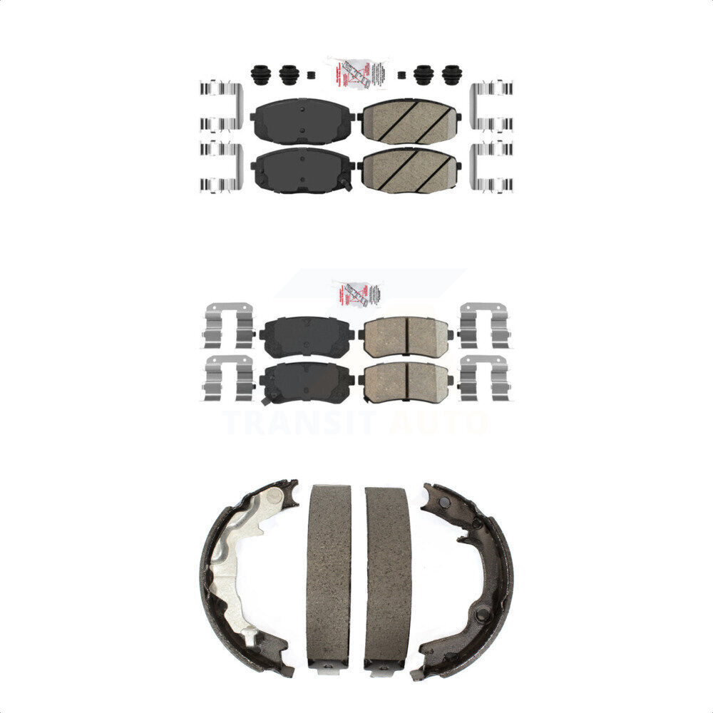 Transit Auto KNN-100952 Disc Brake Pad for 2010-2013 Kia Forte, Kia Forte Koup - Front and Rear