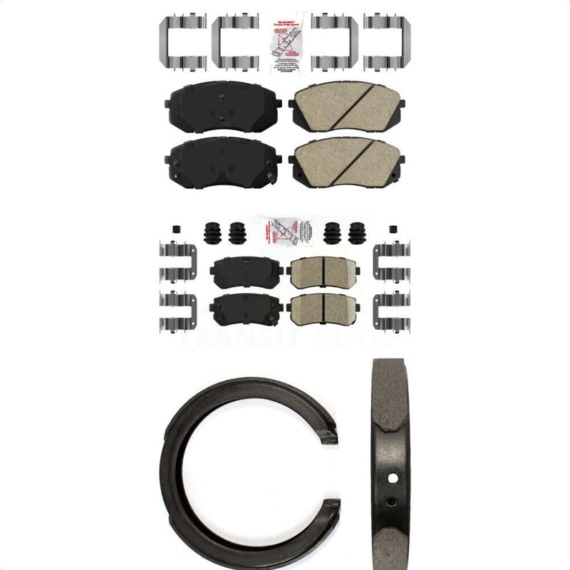 Transit Auto KNN-100953 Disc Brake Pad for 2012-2017 Hyundai Tucson, Kia Cadenza, Kia Sportage - Front and Rear
