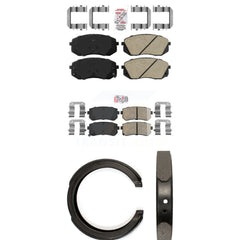 Transit Auto KNN-100954 Disc Brake Pad for 2012-2017 Hyundai Tucson, Kia Cadenza, Kia Sportage - Front and Rear