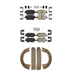 Transit Auto KNN-100960 Disc Brake Pad for 2011-2015 Hyundai Sonata, Kia Optima - Front and Rear