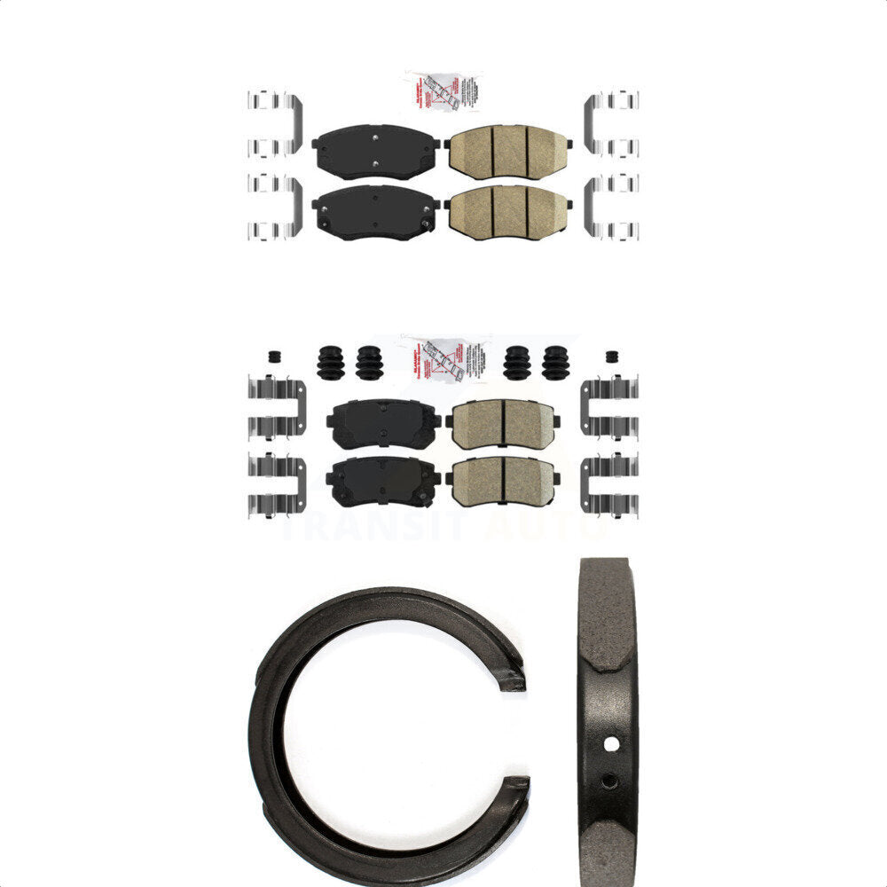 Transit Auto KNN-100963 Disc Brake Pad for 2011 Kia Sportage - Front and Rear
